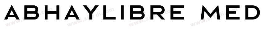 Abhaylibre Medium字体转换 Abhaylibre Medium字体转换